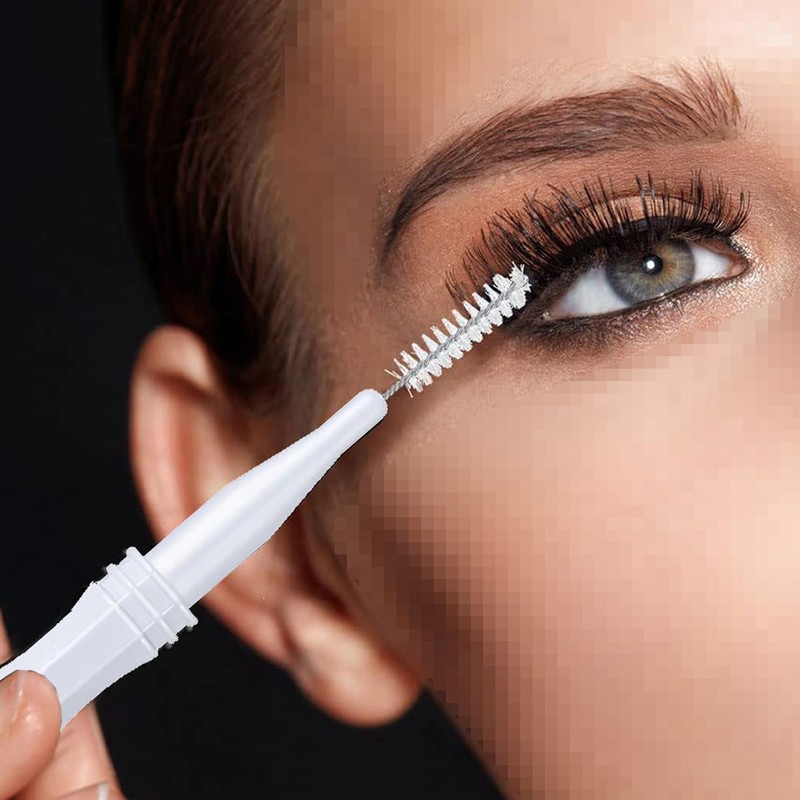 30Pcs Micro Eyebrow Brush Eyelash Extension Applicators Lash Eyebrow Brush