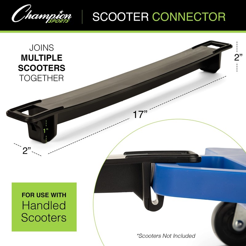 Champion Sports PHSC Scooter Connector, Black
