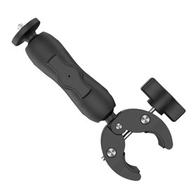 Mini Mount for RV/Yacht/Campers/Guardrails, Mini Adjustable Clamp Mount, Mini Clamp with Mini Tripod Adapter, Mini Accessories (Mount