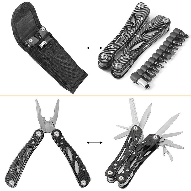 Gift for Men，Multi Tool, 24 in 1 Multitool Pliers with