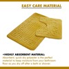 Lions Bath Mat Sets 2 Piece - Jacquard Greek Key