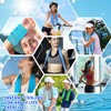 LUYI 8 Pack 40"x12" Cooling Towels for Neck and Face,