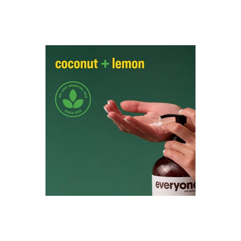 Everyone Lotion, Coconut and Lemon, 32 Ounce, 2 Count