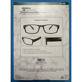 Foster Grant *NEW* 4 Pack Foster Grant XTRA SIGHT (+1.75) Reading Glasses