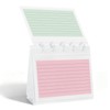 ATCYMI Index Card Holder Organizer Binder Stand Flip Flash Note