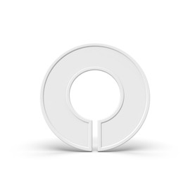 discount sizing Round Rack Size Divider - Larger Inside Diameter- Blank White (100)