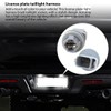 Gxcdizx 2 pcs License Plate Light Socket Wiring Harness Plug