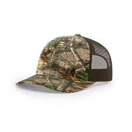 Richardson 112 Trucker Hat Realtree Edge/Brown, OSFM