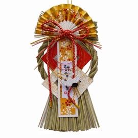 ILLIDAN B26-6 New Year Ornament, Shimenawa, Door Decoration, Entrance Entryway, New Year, Fashionable, Hand-made Rope Artisans, For Shinto Shelves, Happy New Year, New Year, New Year, Preparation, 5.9
