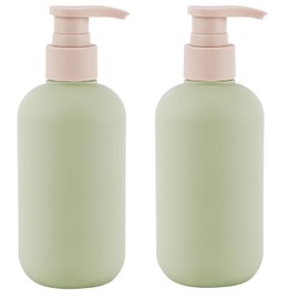 Plastic Squeeze Bottles with Flip Cap and Pump, 2pcs Empty Squeeze Bottles with Flip Cap, Refillable Travel Bottles Shampoo Pump Bottles, Shampoo and Conditioner Bottles Travel Containers, 200ml
