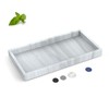 Silicone Bathroom Tray,Shatterproof Silicone Tray for Bathroom Counter,Small Vanity Tray
