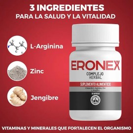 5 Pack Eronex Complejo Herbal Salud 20caps 5pack Sabor Sin sabor