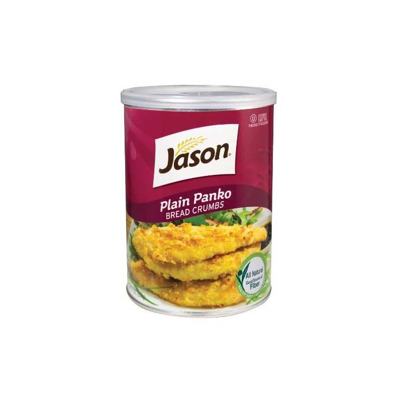 Jason Bread Crumbs, Plain Panko, 8 Ounce