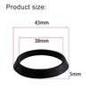 Rubber Washer,Cone Seal Ring,Waste Pipe Seal Ring Rubber Gasket Washers