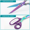 Belle Vous Titanium Coating Sewing Scissors (4 Pack) - Stainless