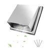 QWORK® Ventilation Grille 125 mm Made of 304 Stainless Steel