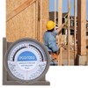 Slope Inclinometer Angle Finder, 0-360 Degrees Multifunctional Slope Level Meter
