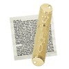 MrMrKura Mezuzah with Scroll for Door, Metal Mezuzah Case with