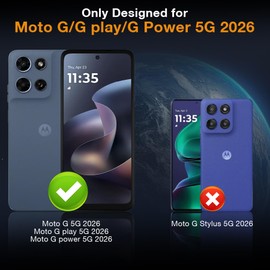Asstar Privacy Screen Protector for Motorola Moto G/G Play/G Power 5G 2026