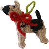 Chilly Dog German Shepard Dog Ornament