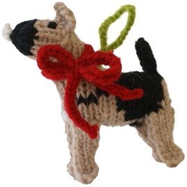 Chilly Dog German Shepard Dog Ornament