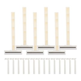 Beavorty Maquinillas De Afeitar Desechables Para Hombre Y Mujer 20 Piezas Con Cuchillas Finas Para Afeitado Corporal Y Barba Compactas Portátiles Para Viajes Hoteles