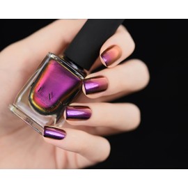 ILNP Undenied - Violet, Red, Gold Color Shifting Ultra Chrome Nail Polish
