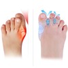 TEVEZO Toe Spacers & Bunion Corrector for Kids | Toe