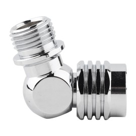 110 Degree Chrome Plated Brass Regulator Swivel Adapter Connector for Scuba Diving Dive