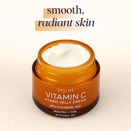 SpaLife Beauty Vitamin C Hydro - Jelly Moisturizing Face Cream With Hyaluronic Acid