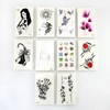Fashion Tattoo Stickers 30p D Type 3ea