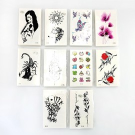 Fashion Tattoo Stickers 30p D Type 3ea