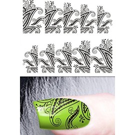 Flower Design YZW147 Full Nail Wraps