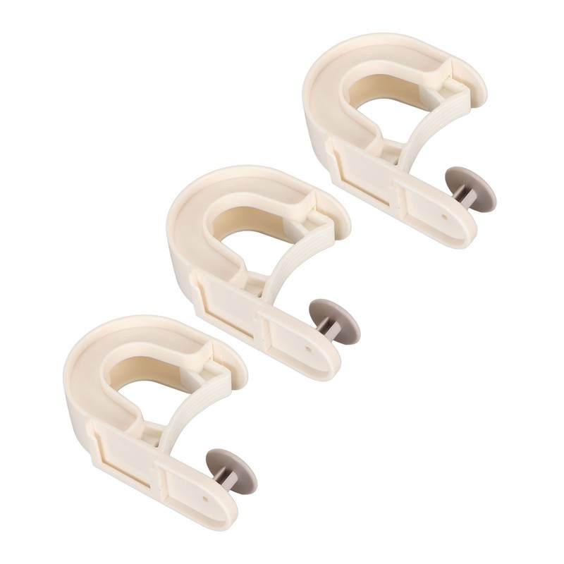 3Pcs Broom Mop Holder Self Adhesive Prevent Slip Multipurpose Wall