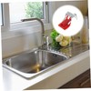 TEHAUX Sink Strainer Kitchen Sink Fixing Clamp Easy to Install