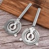 ZONADAH Cocktail Strainer Stainless Steel Cocktail Ice Separator Bartending Ice