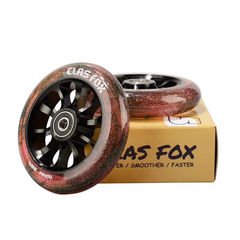 CLAS FOX Pro Stunt Scooter Wheels 110 mm One Pair