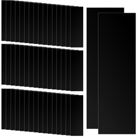 50 Pcs Anti Tarnish Strips Tabs 7 x 2 Inch Silver Protector Black Tarnish Strips Paper Tabs for Jewelry Storage