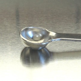 Nagao Tsubamesanjo Extra Thick Measuring Spoon, 0.5 cc, 18-8 Stainless Steel, Made in Japan