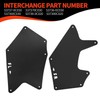 Aspaton Front Splash Guards Fender Liner Shields w/Clips Compatible with