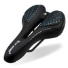 Bicycle Saddle Breathable PU Leather Hollow Cushion Comfortable Road Bike