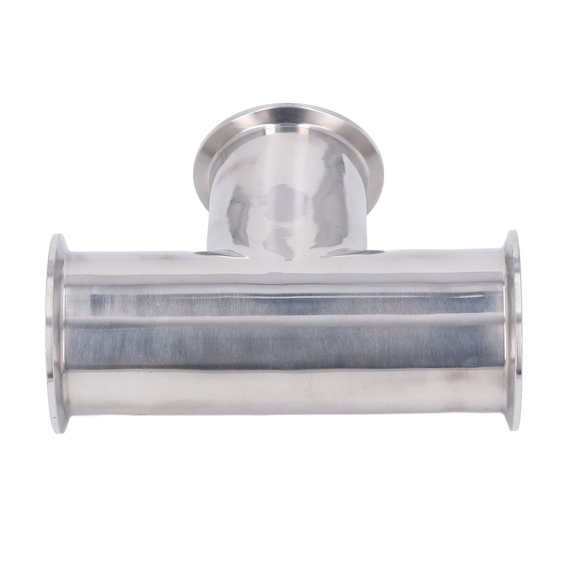 Triple Clamp Tee 3 Way 304 Stainless Steel Hose Pipe