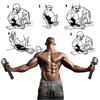 Wrist Strengthener, Forearm Exerciser Hand Wrist Power Developer Dumbbell Bar