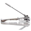 Basicare Erganomic Designed Handled Rotary Nail Clipper Perfect For Travel