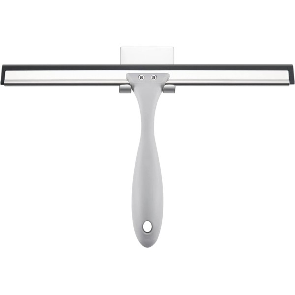 Squeegee for Shower Glass Door, All-Purpose Squeegee with Hook for
