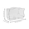 Wild Bird Feeders | Transparent Hummingbird Feeder,Acrylic Feeding Tray with