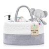 Babynma Rope Diaper Caddy - Storage for Baby and Toddler