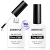 JODSONE 2 Bottles 18ml Top Coat Base Coat Gel Polish