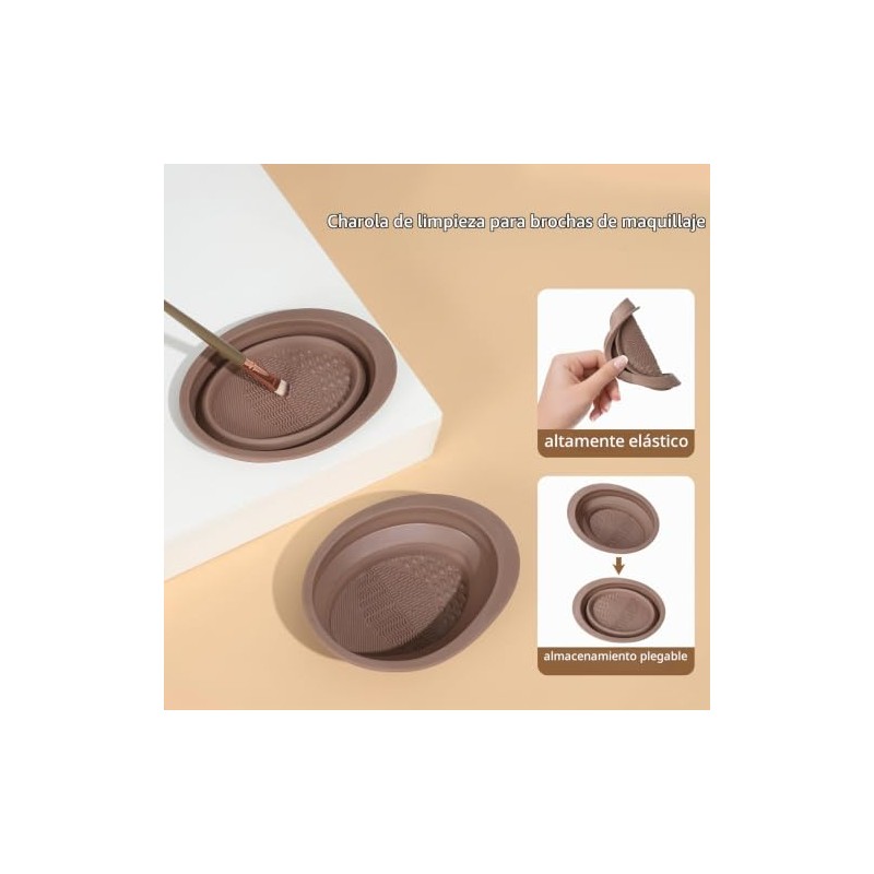 Juego De Brochas De Maquillaje Para Base, Corrector, Sombra De