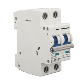 DC500V 2P Miniature DC Circuit Breaker Short Circuit Overload Protection 35mm Rail Installation PV Circuit Breaker 63A